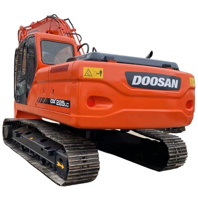25000 kg Machine Gewicht Doosan DX225LC Graafmachine Japan Originele verf 2017