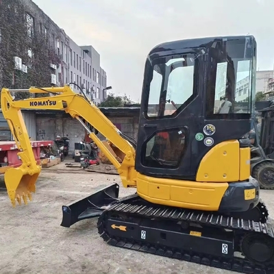 Mini Digger KOMATSU PC35 Graafmachine tweedehands met laag brandstofverbruik en Japanse productie