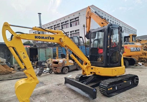 Mini Digger KOMATSU PC35 Graafmachine tweedehands met laag brandstofverbruik en Japanse productie