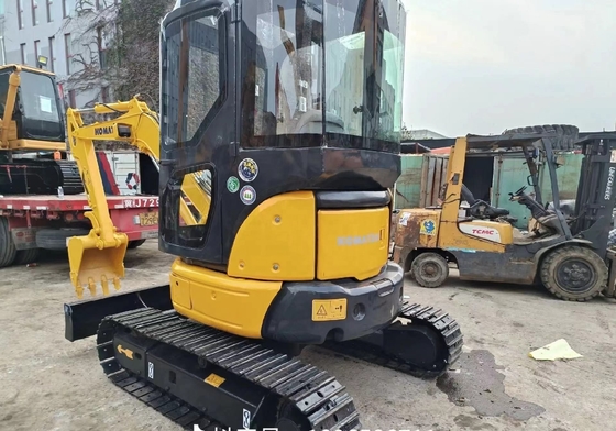 Mini Digger KOMATSU PC35 Graafmachine tweedehands met laag brandstofverbruik en Japanse productie