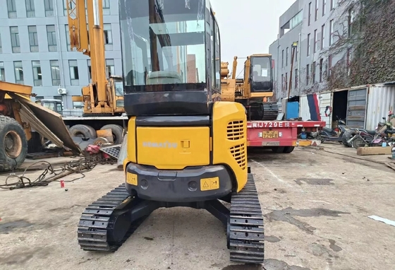 Mini Digger KOMATSU PC35 Graafmachine tweedehands met laag brandstofverbruik en Japanse productie