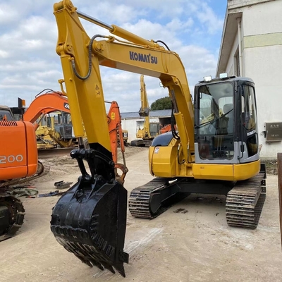 Gebruikte Komatsu PC78 graafmachine 7ton 8ton Crawler Digger apparatuur in uitstekende staat