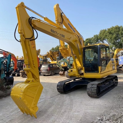 Komatsu PC130 graafmachine uit Japan geïmporteerd in Shanghai Yard
