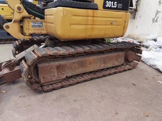 Gebruikte Caterpillar 301.5 mini graafmachine met weinig werktijden in goede staat op voorraad