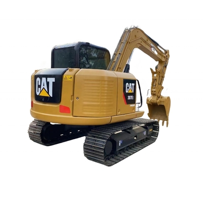 CAT 307E2 Graafmachine met lage werktijden en kruipbeweging