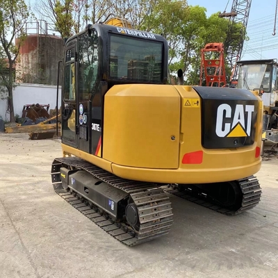 CAT 307E2 Graafmachine met lage werktijden en kruipbeweging