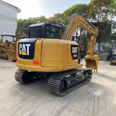 CAT 307E2 Graafmachine met lage werktijden en kruipbeweging