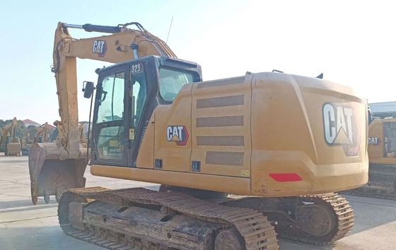 Japan Originele CAT 323 graafmachine Gebruikte bouwmachines met weinig werktijden