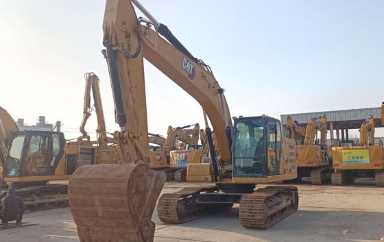 Japan Originele CAT 323 graafmachine Gebruikte bouwmachines met weinig werktijden