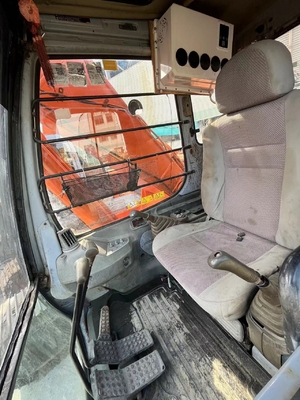 Gebruikte HITACHI EX200 Zaxis 120-6 graafmachine met ISUZU motor en Vickers hydraulische klep