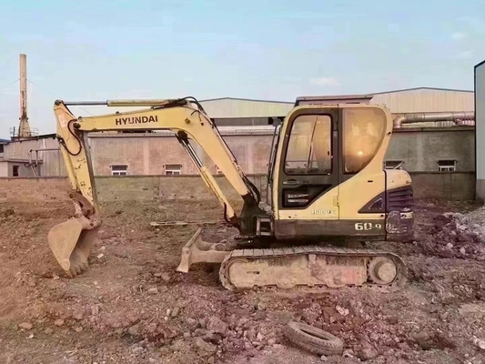 2022 Hyundai 60-9 graafmachine en goede staat Hydraulische graver met 1m3 emmercapaciteit