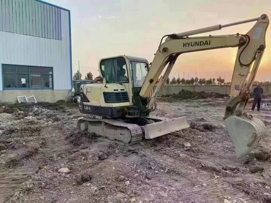 2022 Hyundai 60-9 graafmachine en goede staat Hydraulische graver met 1m3 emmercapaciteit