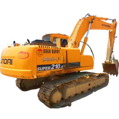 Goed gebruikte Hyundai 210-5 Graafmachine Crawler Tweedehands Graver Koreaans origineel