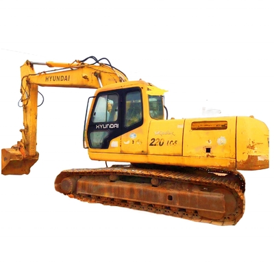 Korea Original 22Ton Hyundai 220LC-5 tweedehands Crawler Digger met goede prestaties