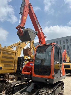 Originele verf DOOSAN DX80-9C wiel hydraulische graafmachine op voorraad bij voor de bouw