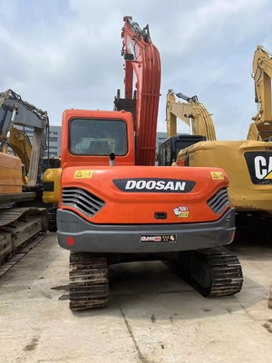 Originele verf DOOSAN DX80-9C wiel hydraulische graafmachine op voorraad bij voor de bouw