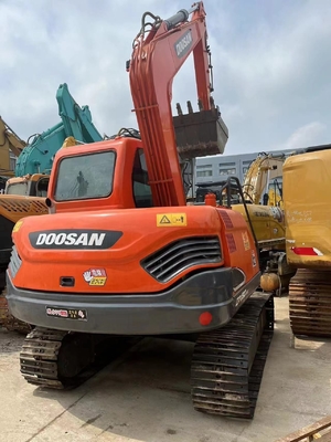 Originele verf DOOSAN DX80-9C wiel hydraulische graafmachine op voorraad bij voor de bouw