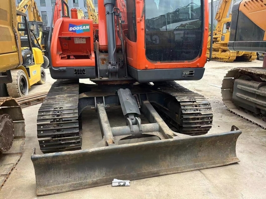 Originele verf DOOSAN DX80-9C wiel hydraulische graafmachine op voorraad bij voor de bouw