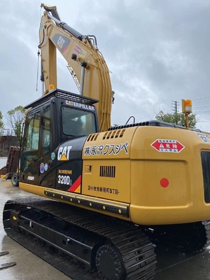 Originele Japanse motor Caterpillar 320D2 Gebruikte graver met Changjiang hydraulische pomp