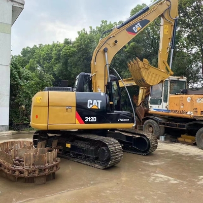 Gebruikte Digger Japan Originele verf Caterpillar 312D Graafmachine met 0-2000 Werkuren