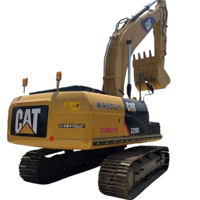 Gebruikte graafmachine Changjiang Hydraulische pomp Caterpillar 320DL Originele verf Japan