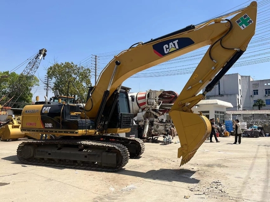 Gebruikte graafmachine Changjiang Hydraulische pomp Caterpillar 320DL Originele verf Japan