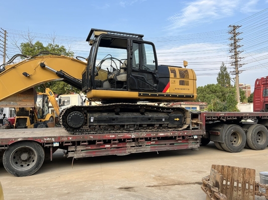 Gebruikte graafmachine Changjiang Hydraulische pomp Caterpillar 320DL Originele verf Japan