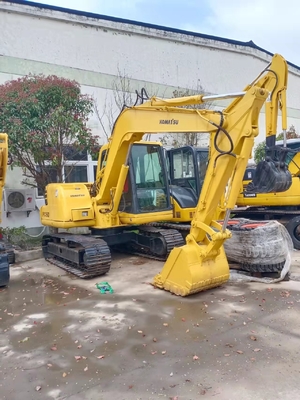 In goede staat 6TON Mini Digger Crawler Excavator Komatsu PC60 PC35MR PC55MR PC56 PC30