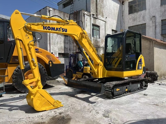 Gebruikte graafmachine Komatsu PC56 PC60 PC35MR PC55MR Crawler Mini Digger in goede staat