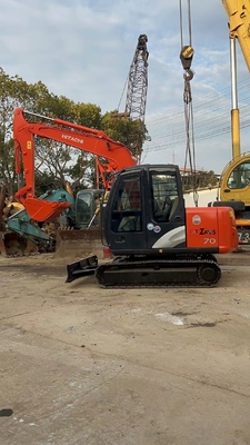 Gebruikte originele Japanse Hitachi zx70 Crawler Excavator met EPA motor en Crawler ontwerp