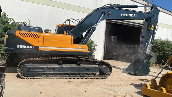 30 ton Hyundai 305LC graafmachine met EPA-motor en originele verf in Guangzho