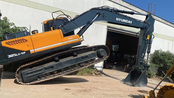 30 ton Hyundai 305LC graafmachine met EPA-motor en originele verf in Guangzho