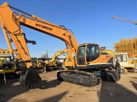 Gebruikte Hyundai 220LC-9S graafmachine met originele motor uit Korea