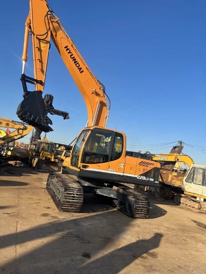 Gebruikte Hyundai 220LC-9S graafmachine met originele motor uit Korea