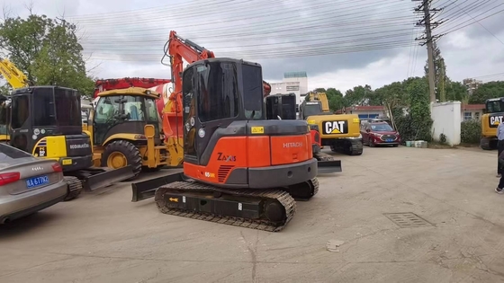 Deft Design Hitachi ZX65U Hydraulische Backhoe Gebruikte graafmachine 0,8 ton Werkkracht