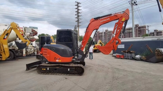 Deft Design Hitachi ZX65U Hydraulische Backhoe Gebruikte graafmachine 0,8 ton Werkkracht