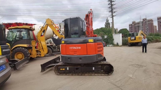 Deft Design Hitachi ZX65U Hydraulische Backhoe Gebruikte graafmachine 0,8 ton Werkkracht