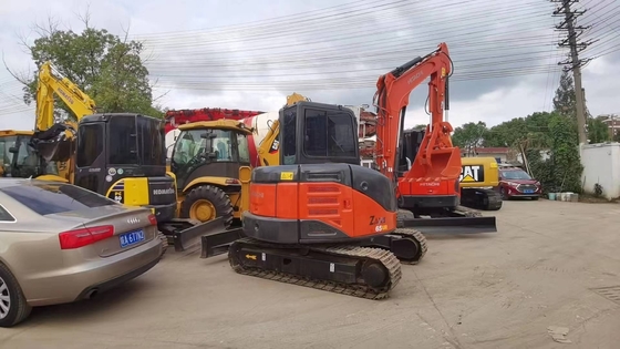 Deft Design Hitachi ZX65U Hydraulische Backhoe Gebruikte graafmachine 0,8 ton Werkkracht