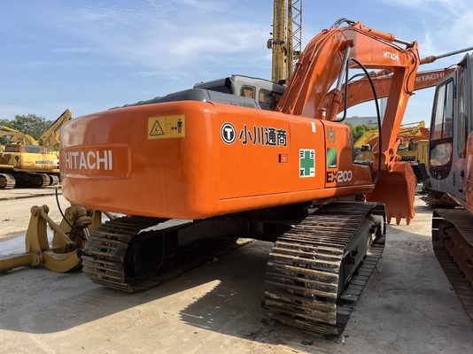 Tweedehands graafmachine bewegende type graafmachine Hitachi EX200 Gebruikte graafmachine