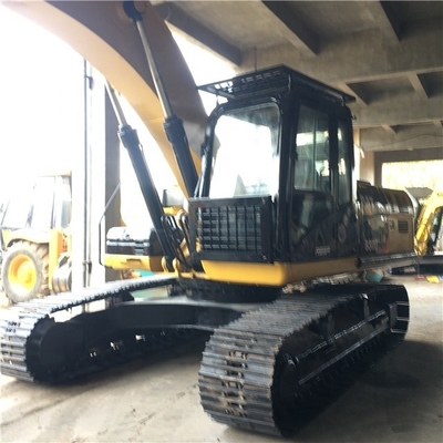 Gele Gebruikte Caterpillar-graafmachine 20 ton in goede staat Tweedehands CAT 330D-graafmachine