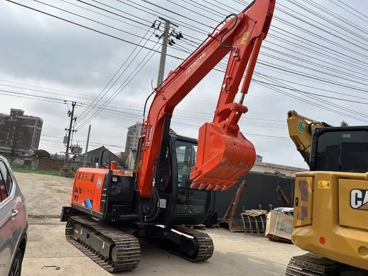 7T Mini Digger Hitachi zx70 Crawler Mini Graafmachine met EPA-motor Gebruikt Origineel Japan