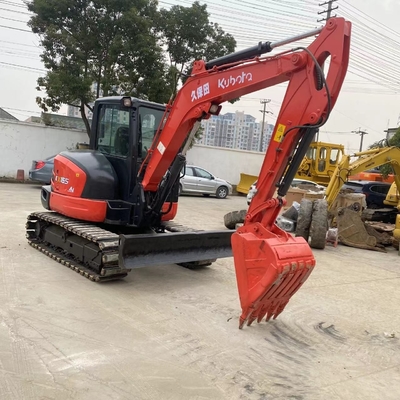 Nege werktijden 6ton KUBOTA KX165-5 graafmachine originele Japanse hydraulische mini graafmachine