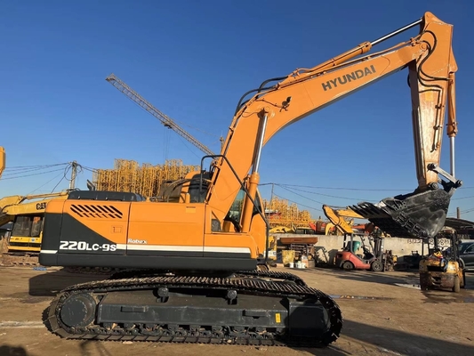 Korea Originele Hyundai 220LC 20 ton graafmachine met HINO motor in Korea