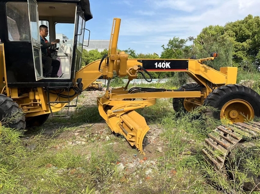 9 ton bewegende type graafmachine Gebruikte Caterpillar 140H 140G 140K Motor Grader