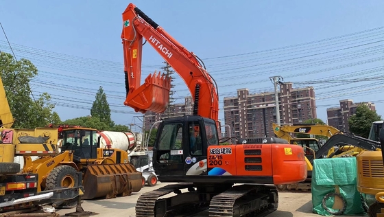 Gebruikte Hitachi ZX200-3G Crawler Excavator met 112kW vermogen en 0-2000 werkuren