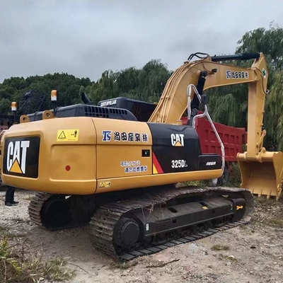 CAT 325d Crawler graafmachine gebruikt in de bouw met lage werktijden en efficiëntie