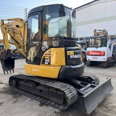 Komatsu graafmachine PC50 tweedehands in goede staat