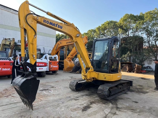 Komatsu graafmachine PC50 tweedehands in goede staat