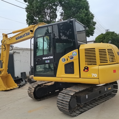 Uitstekende staat Gebruikte Komatsu PC70 Graafmachine 7TON Crawler Graafmachine tegen betaalbare prijs