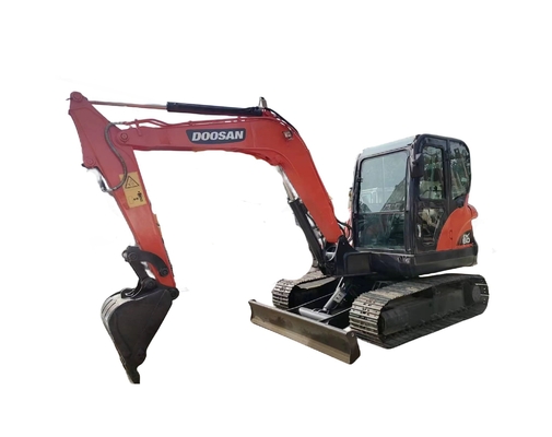 Doosan DX60 Tweedehands graafmachine met 6 ton werkgewicht in uitstekende staat